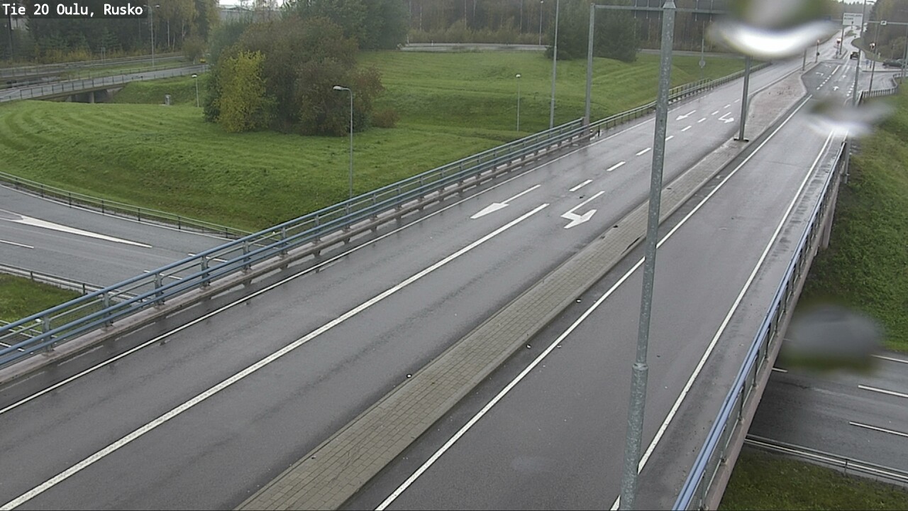 Weather Camera Image Väg 20 Uleåborg, Rusko, Oulu, Pohjois-Pohjanmaa