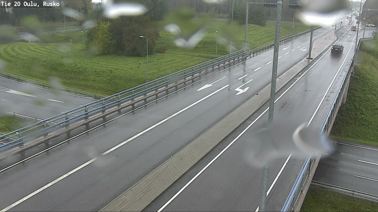 Weather Camera Image Väg 20 Uleåborg, Rusko, Oulu, Pohjois-Pohjanmaa