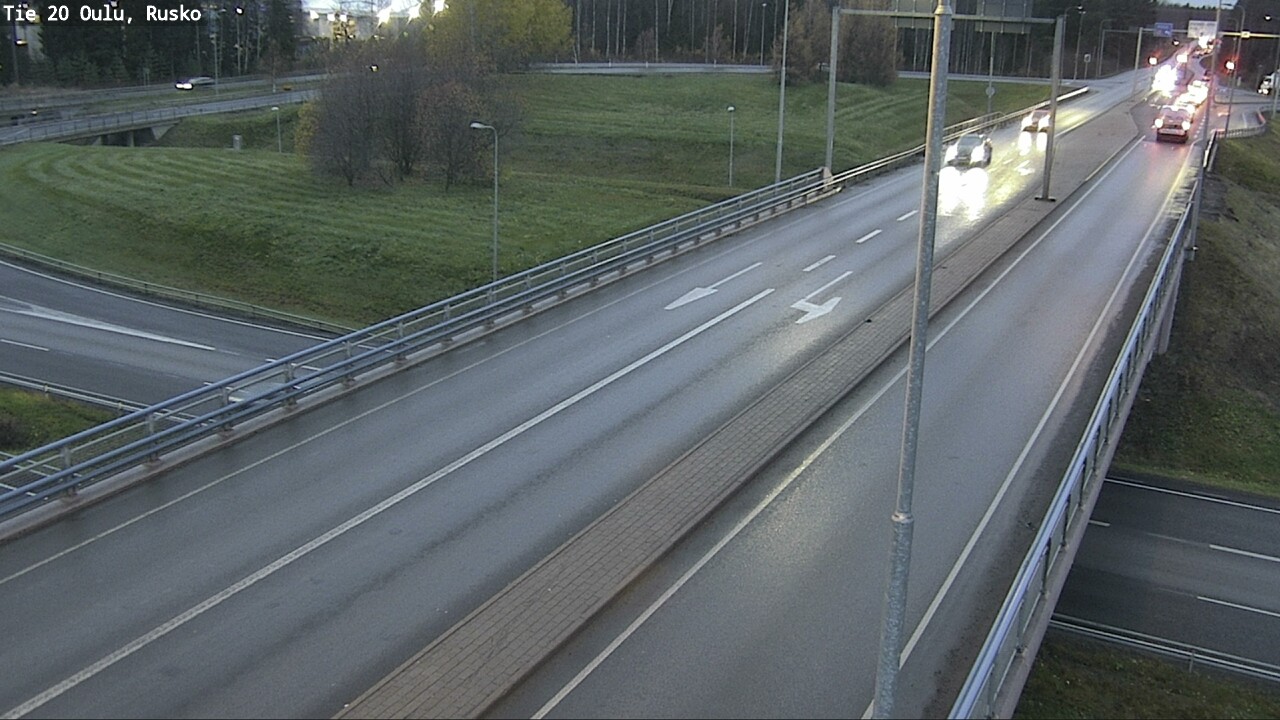 Weather Camera Image Väg 20 Uleåborg, Rusko, Oulu, Pohjois-Pohjanmaa