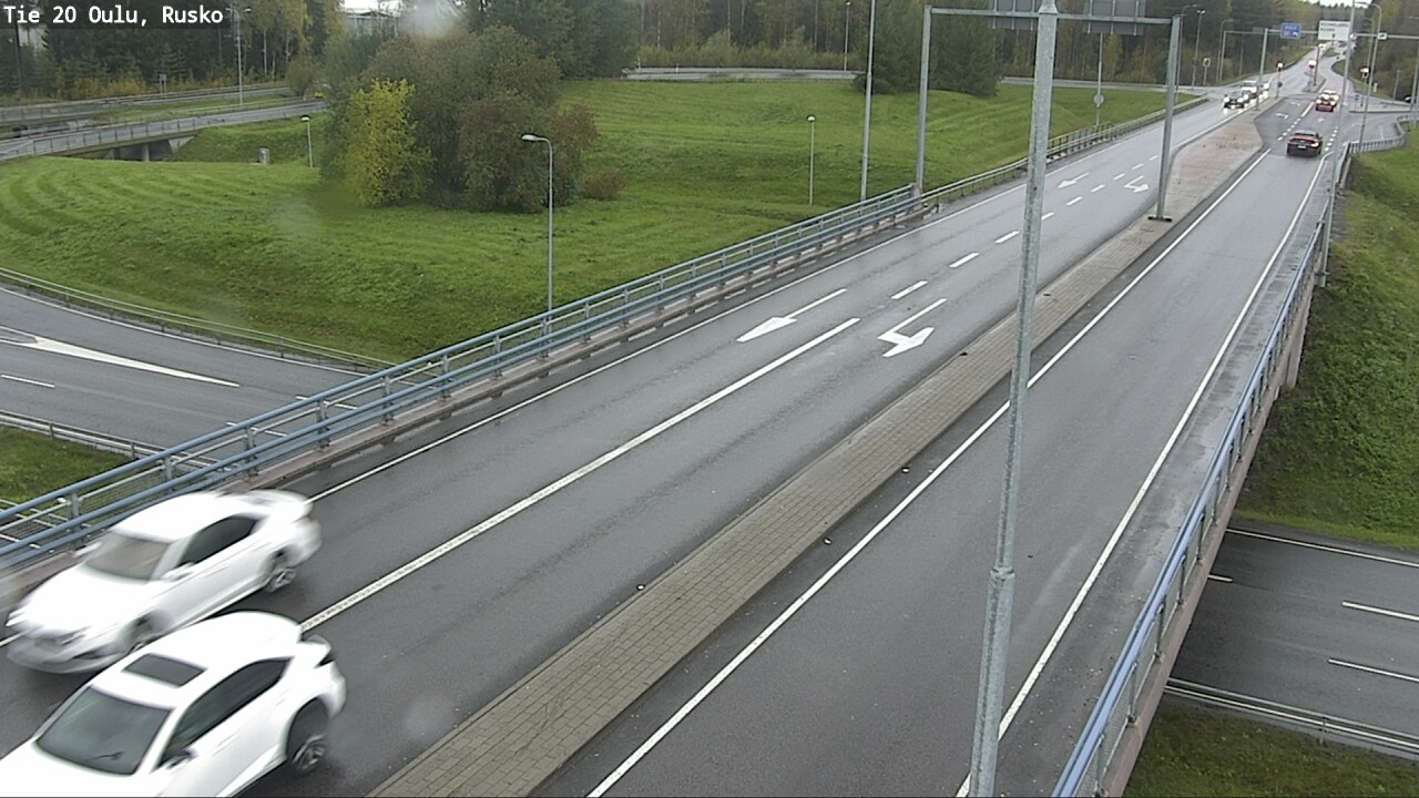 Weather Camera Image Väg 20 Uleåborg, Rusko, Oulu, Pohjois-Pohjanmaa