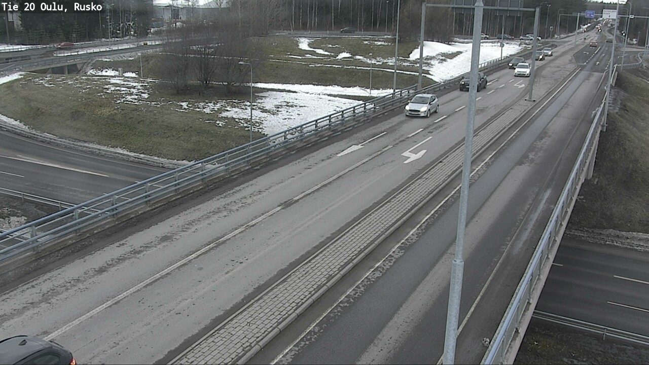 Weather Camera Image Road 20 Oulu, Rusko, Oulu, Pohjois-Pohjanmaa
