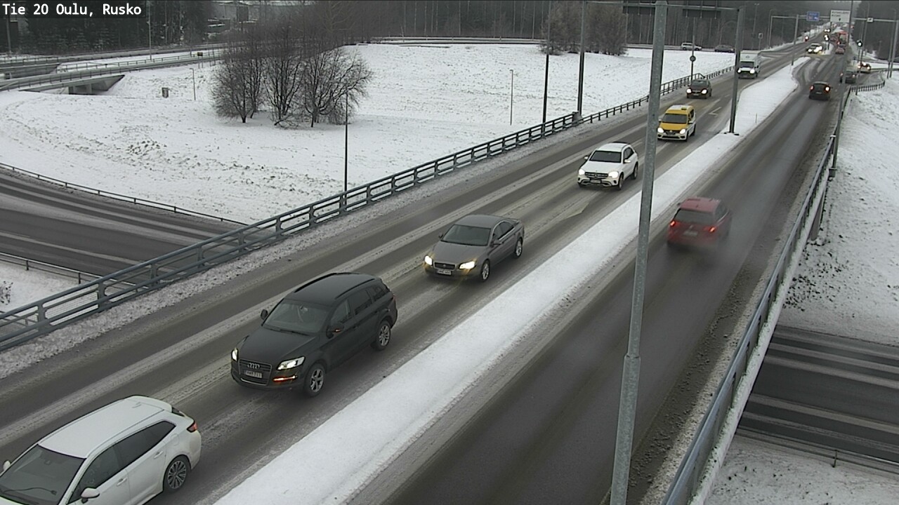 Weather Camera Image Road 20 Oulu, Rusko, Oulu, Pohjois-Pohjanmaa