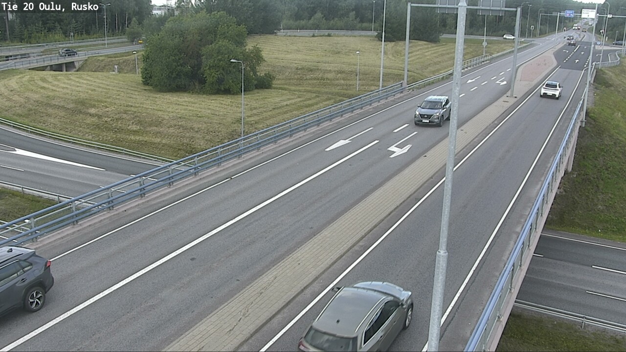 Weather Camera Image Road 20 Oulu, Rusko, Oulu, Pohjois-Pohjanmaa