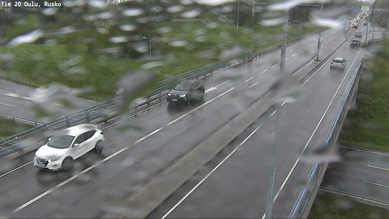 Weather Camera Image Väg 20 Uleåborg, Rusko, Oulu, Pohjois-Pohjanmaa