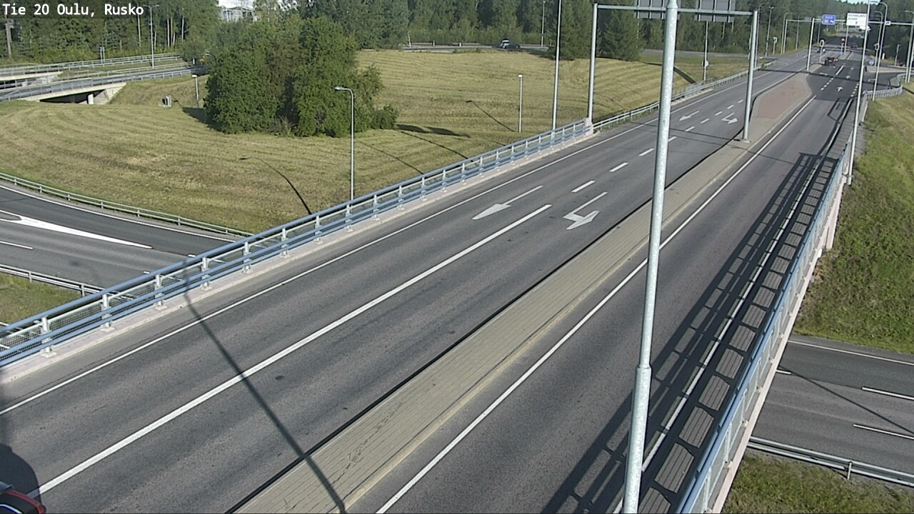 Weather Camera Image Road 20 Oulu, Rusko, Oulu, Pohjois-Pohjanmaa