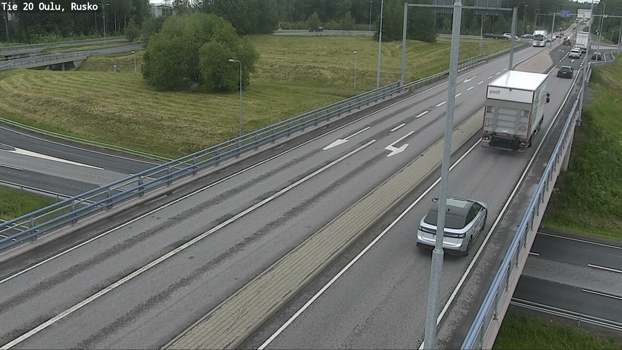 Weather Camera Image Road 20 Oulu, Rusko, Oulu, Pohjois-Pohjanmaa