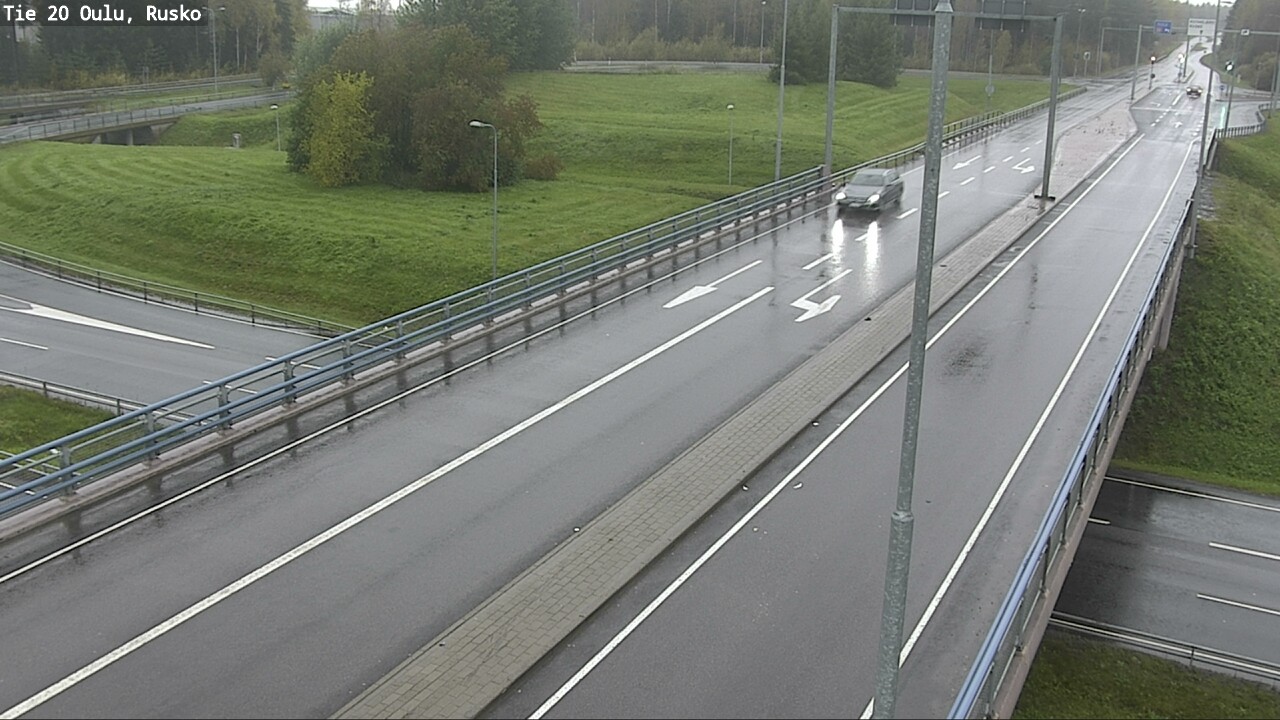 Weather Camera Image Road 20 Oulu, Rusko, Oulu, Pohjois-Pohjanmaa