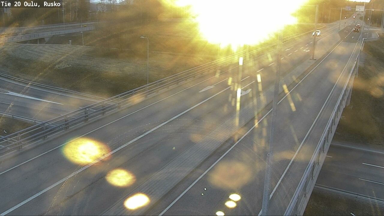 Kelikamerat Kuva Tie 20 Oulu, Rusko, Oulu, Pohjois-Pohjanmaa