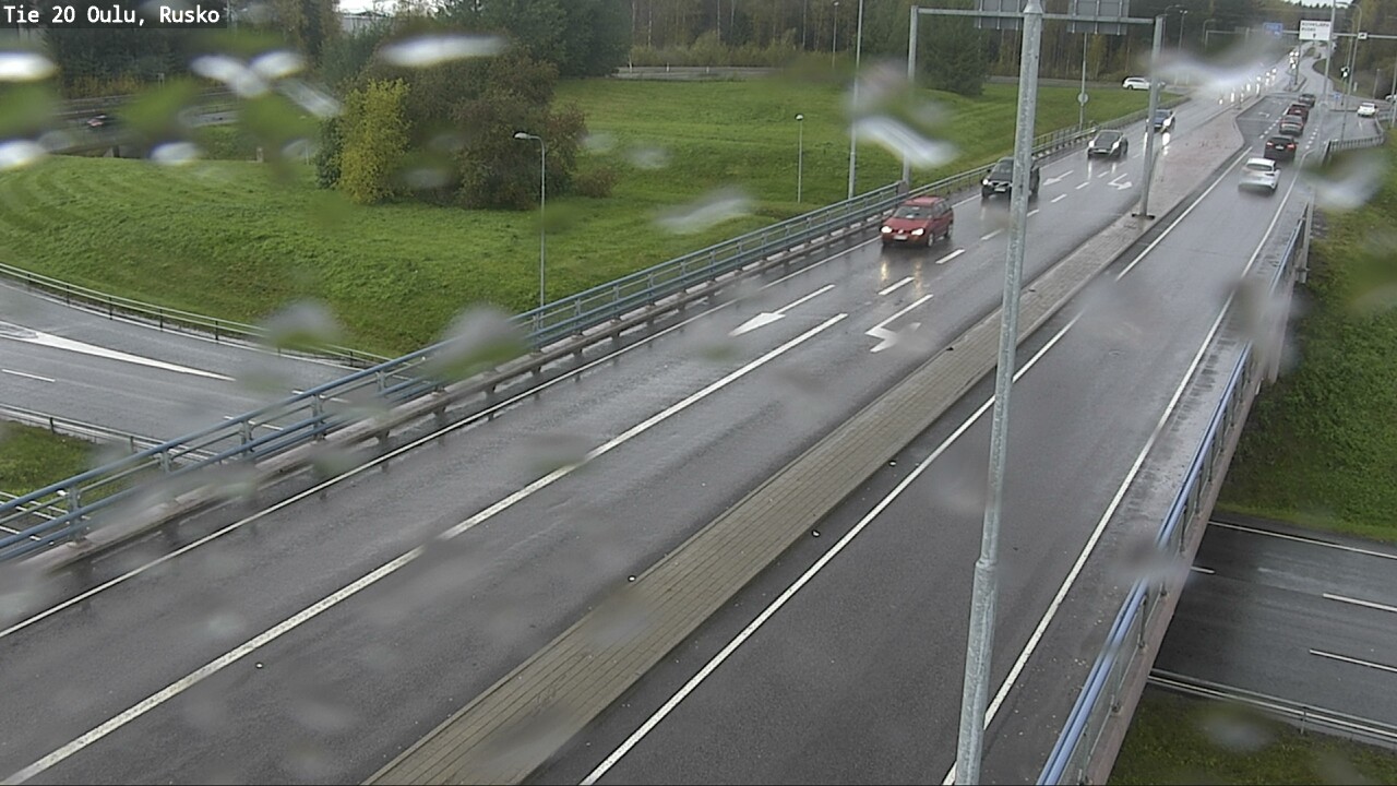 Weather Camera Image Väg 20 Uleåborg, Rusko, Oulu, Pohjois-Pohjanmaa