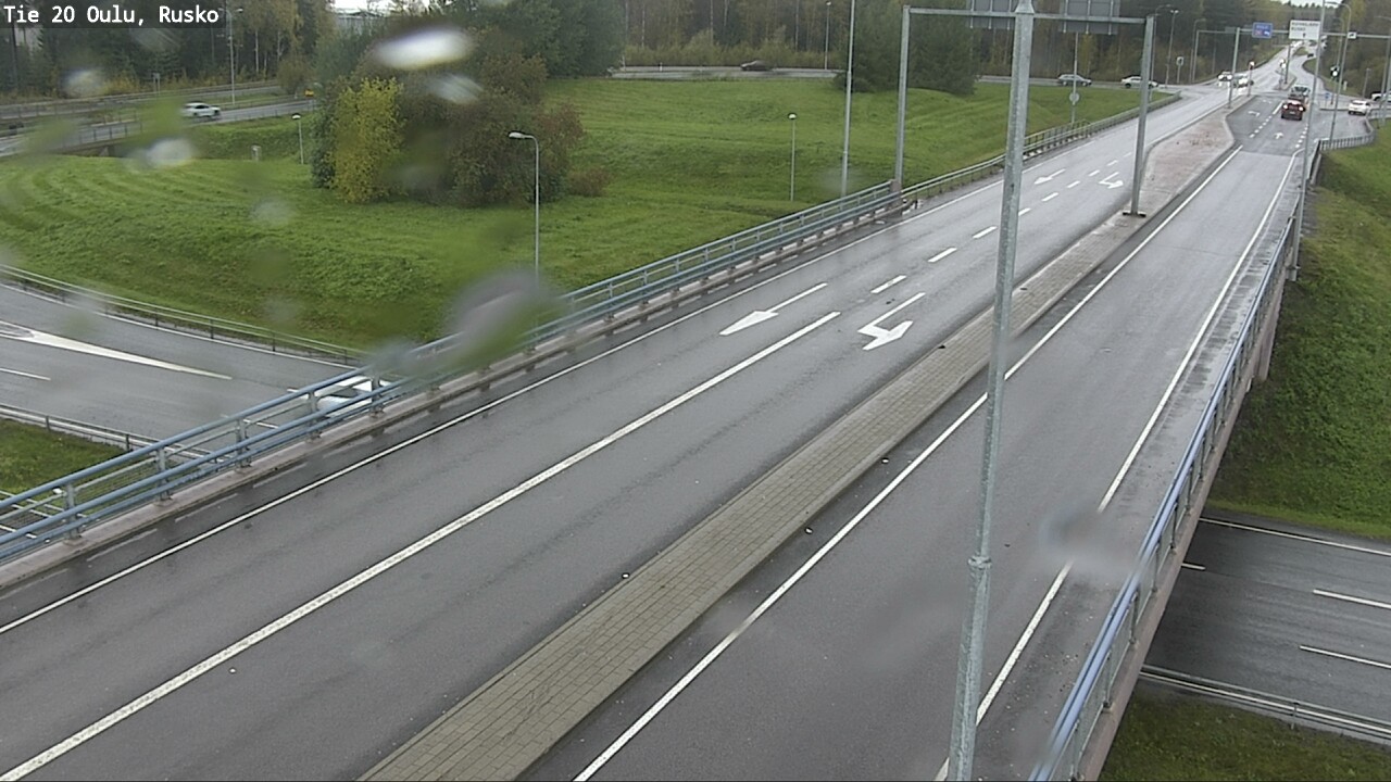Weather Camera Image Väg 20 Uleåborg, Rusko, Oulu, Pohjois-Pohjanmaa