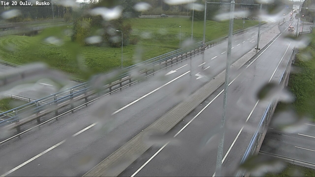 Weather Camera Image Väg 20 Uleåborg, Rusko, Oulu, Pohjois-Pohjanmaa