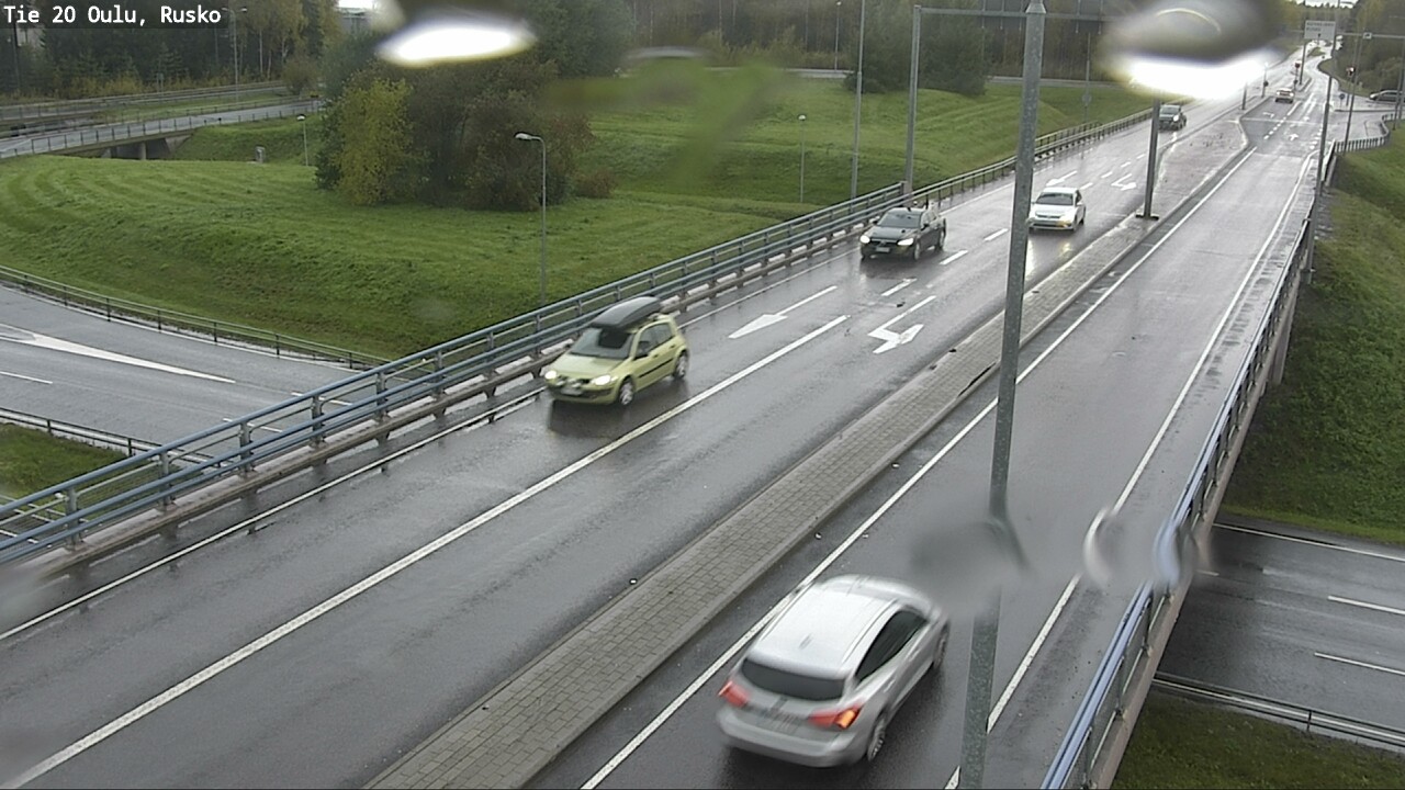 Weather Camera Image Väg 20 Uleåborg, Rusko, Oulu, Pohjois-Pohjanmaa