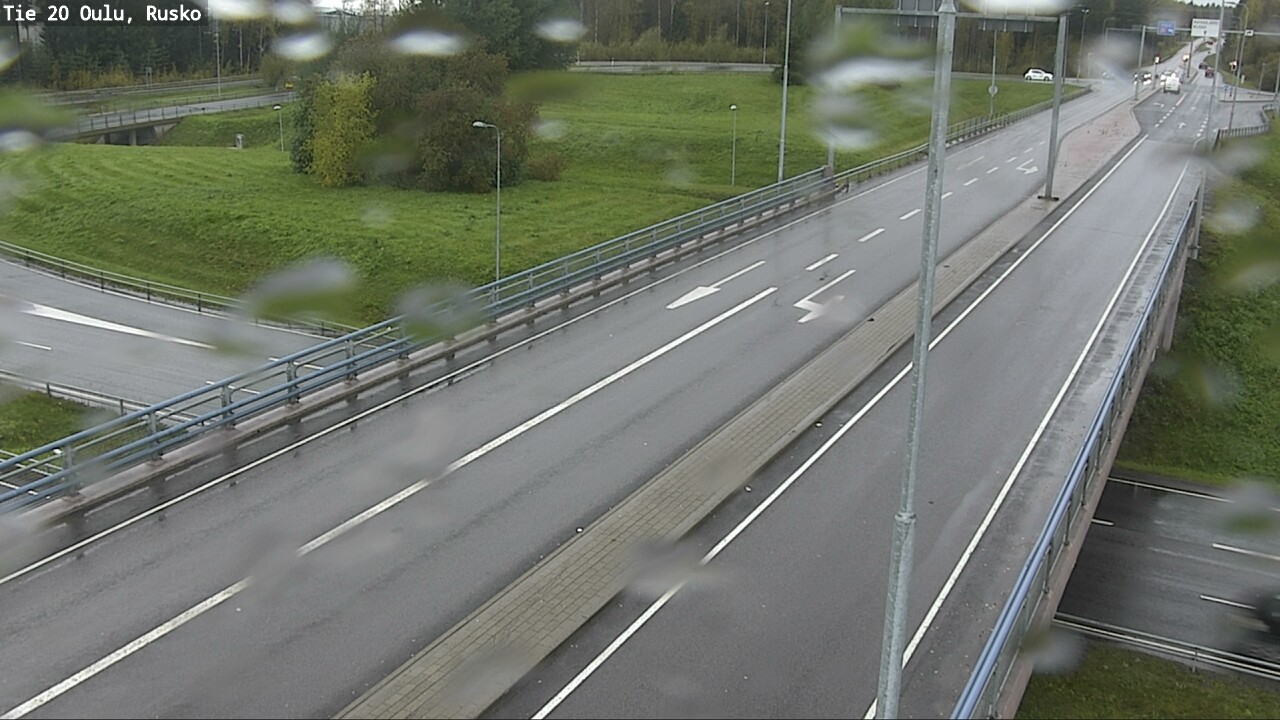 Weather Camera Image Väg 20 Uleåborg, Rusko, Oulu, Pohjois-Pohjanmaa