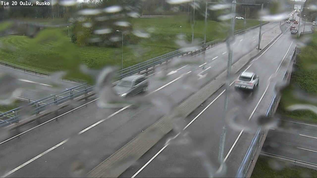 Weather Camera Image Väg 20 Uleåborg, Rusko, Oulu, Pohjois-Pohjanmaa