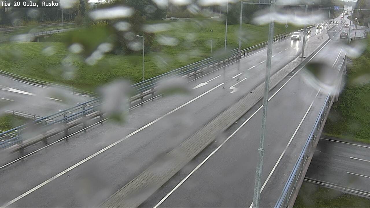 Weather Camera Image Väg 20 Uleåborg, Rusko, Oulu, Pohjois-Pohjanmaa