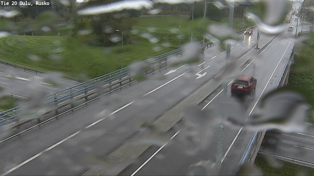 Weather Camera Image Väg 20 Uleåborg, Rusko, Oulu, Pohjois-Pohjanmaa