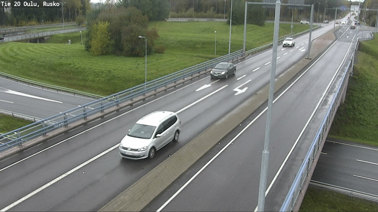 Weather Camera Image Väg 20 Uleåborg, Rusko, Oulu, Pohjois-Pohjanmaa