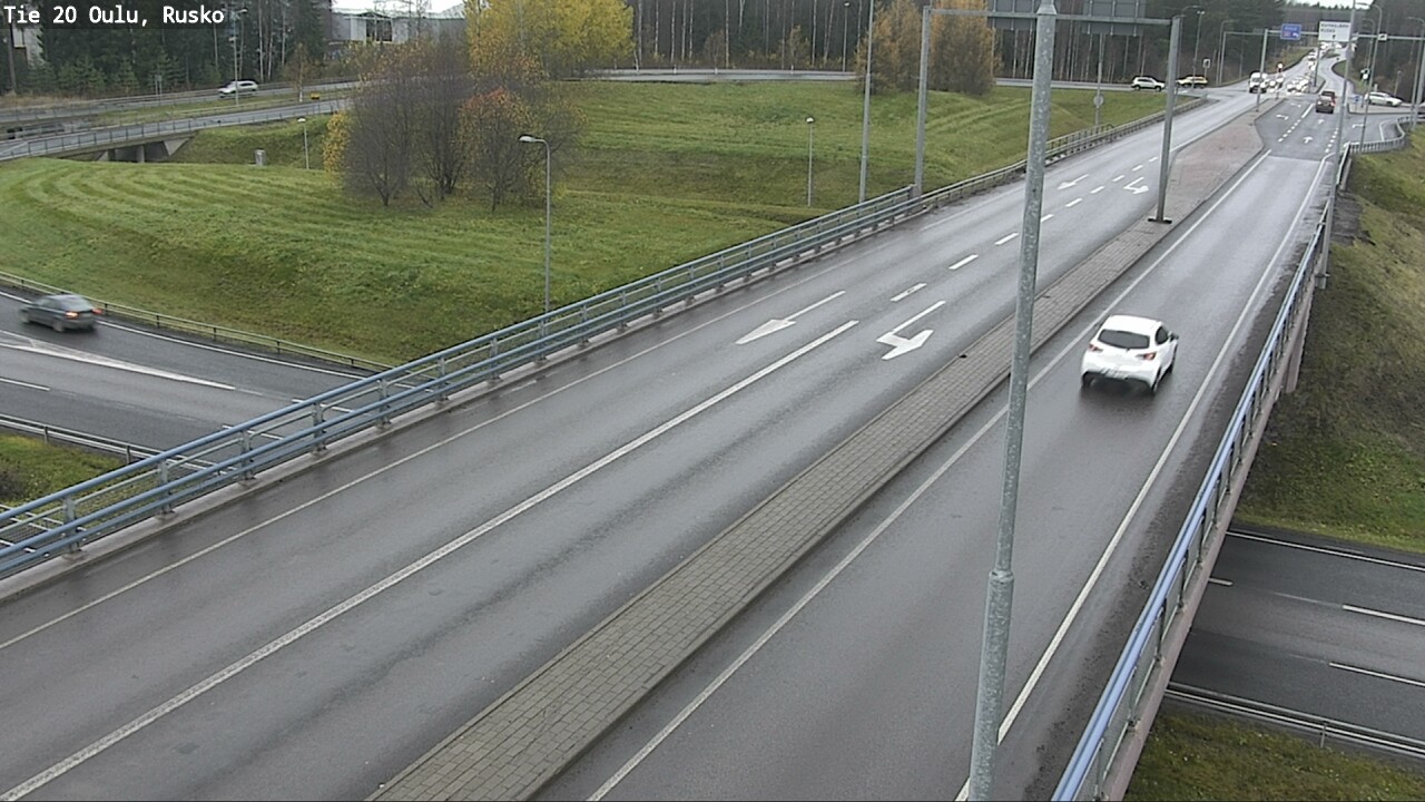 Weather Camera Image Road 20 Oulu, Rusko, Oulu, Pohjois-Pohjanmaa