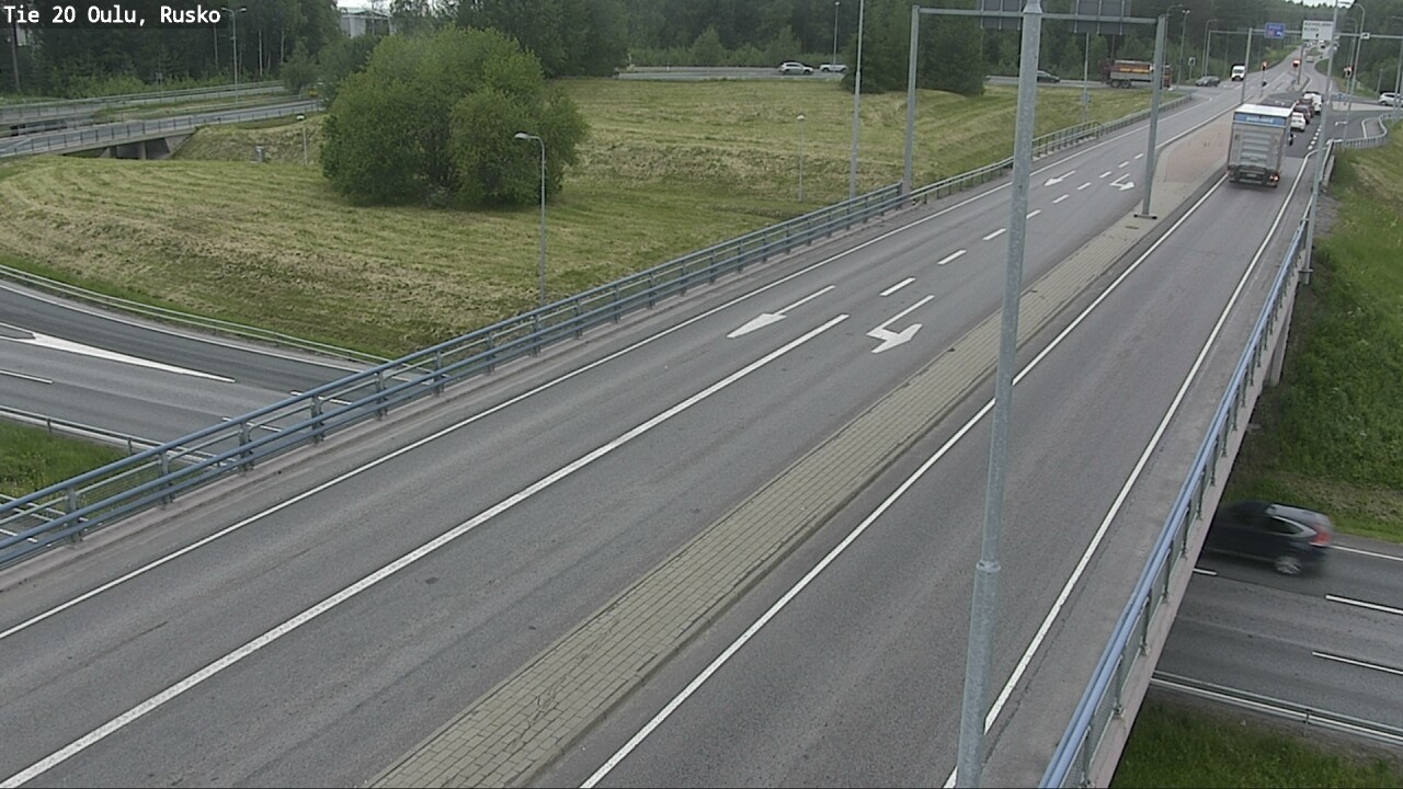 Kelikamerat Kuva Tie 20 Oulu, Rusko, Oulu, Pohjois-Pohjanmaa