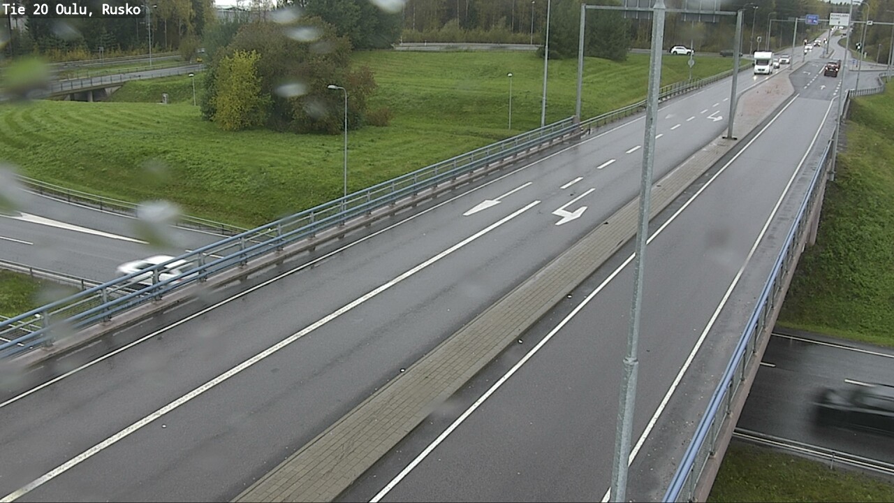 Weather Camera Image Väg 20 Uleåborg, Rusko, Oulu, Pohjois-Pohjanmaa