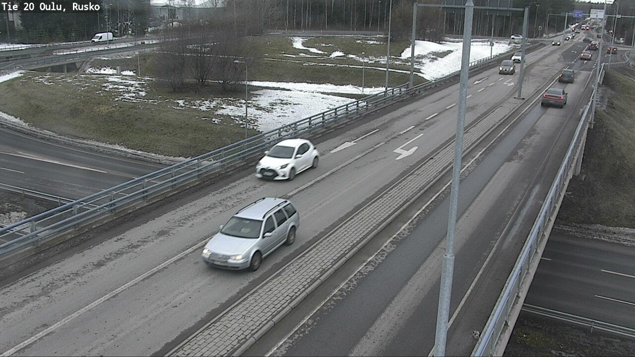 Weather Camera Image Road 20 Oulu, Rusko, Oulu, Pohjois-Pohjanmaa