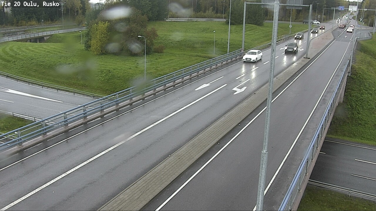 Weather Camera Image Väg 20 Uleåborg, Rusko, Oulu, Pohjois-Pohjanmaa