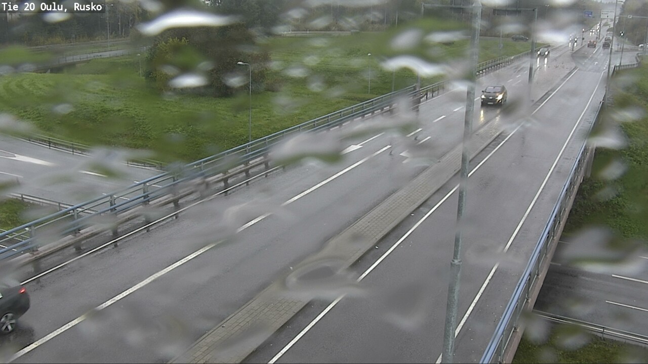 Weather Camera Image Väg 20 Uleåborg, Rusko, Oulu, Pohjois-Pohjanmaa