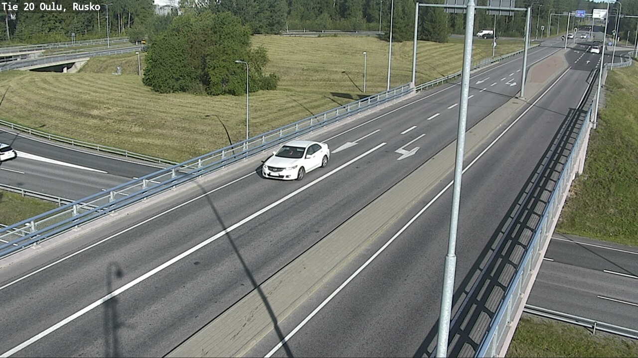 Weather Camera Image Road 20 Oulu, Rusko, Oulu, Pohjois-Pohjanmaa