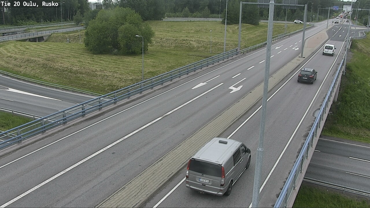 Weather Camera Image Road 20 Oulu, Rusko, Oulu, Pohjois-Pohjanmaa
