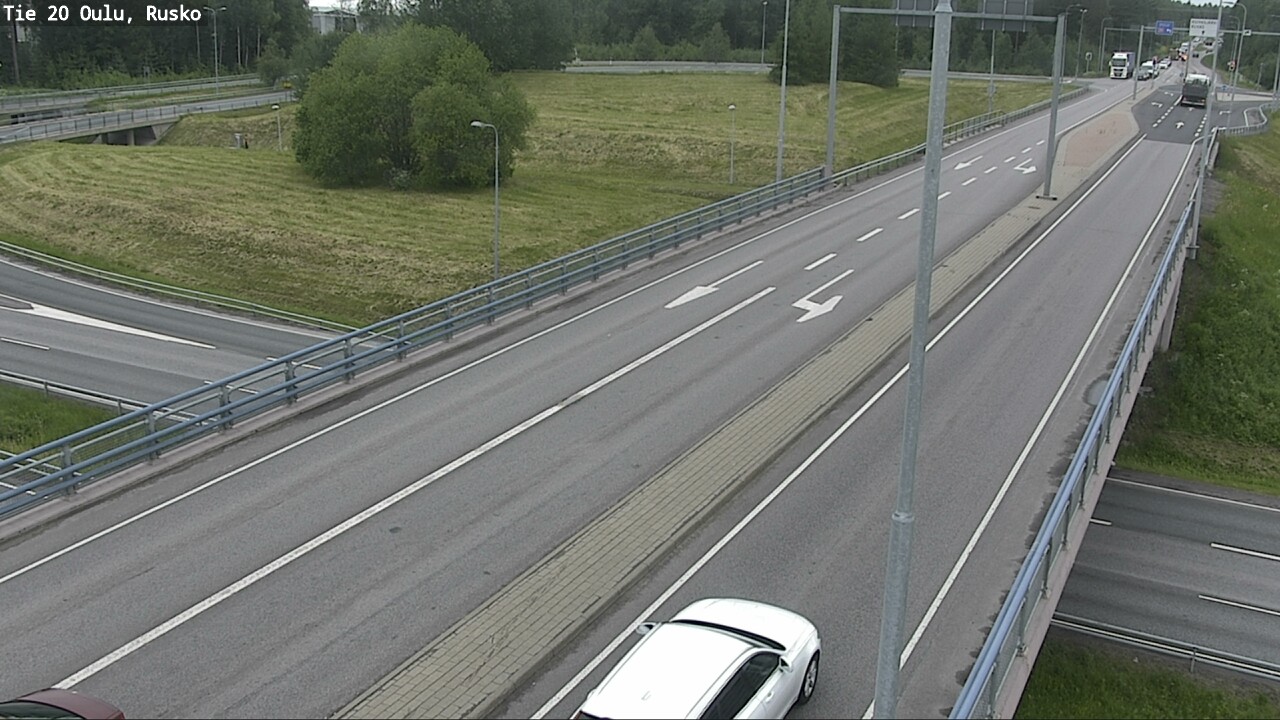 Weather Camera Image Road 20 Oulu, Rusko, Oulu, Pohjois-Pohjanmaa