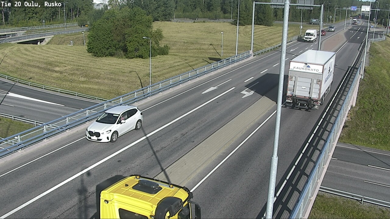 Weather Camera Image Road 20 Oulu, Rusko, Oulu, Pohjois-Pohjanmaa