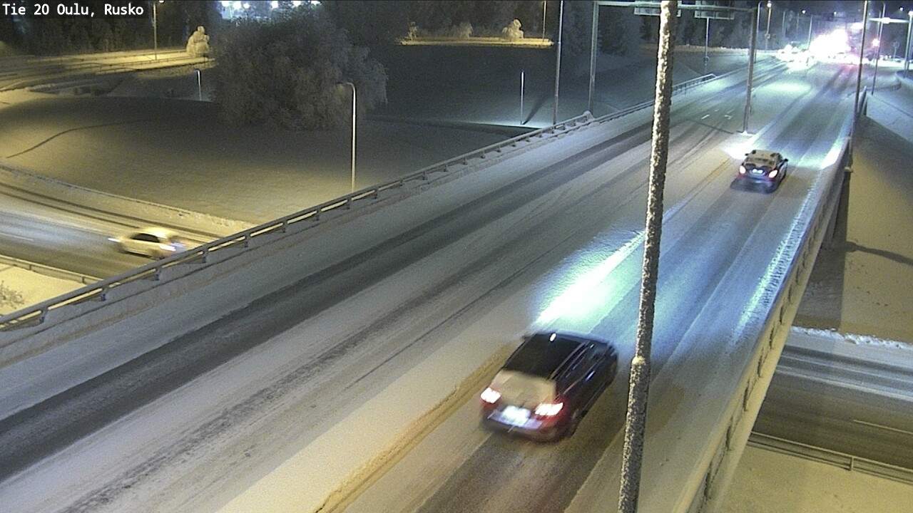 Weather Camera Image Road 20 Oulu, Rusko, Oulu, Pohjois-Pohjanmaa