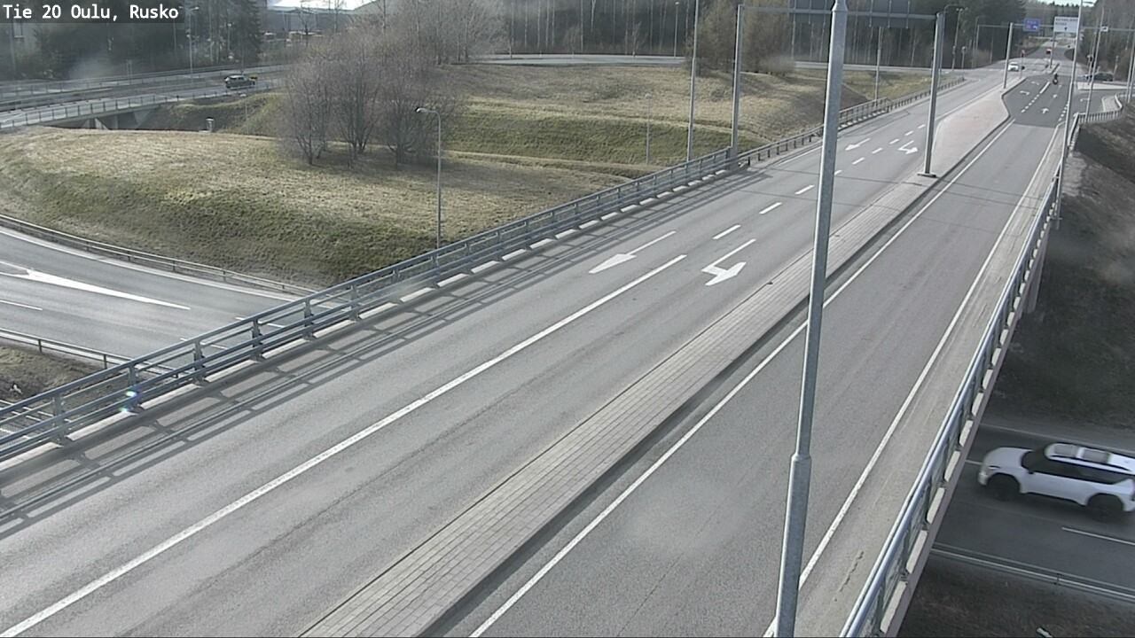 Weather Camera Image Väg 20 Uleåborg, Rusko, Oulu, Pohjois-Pohjanmaa