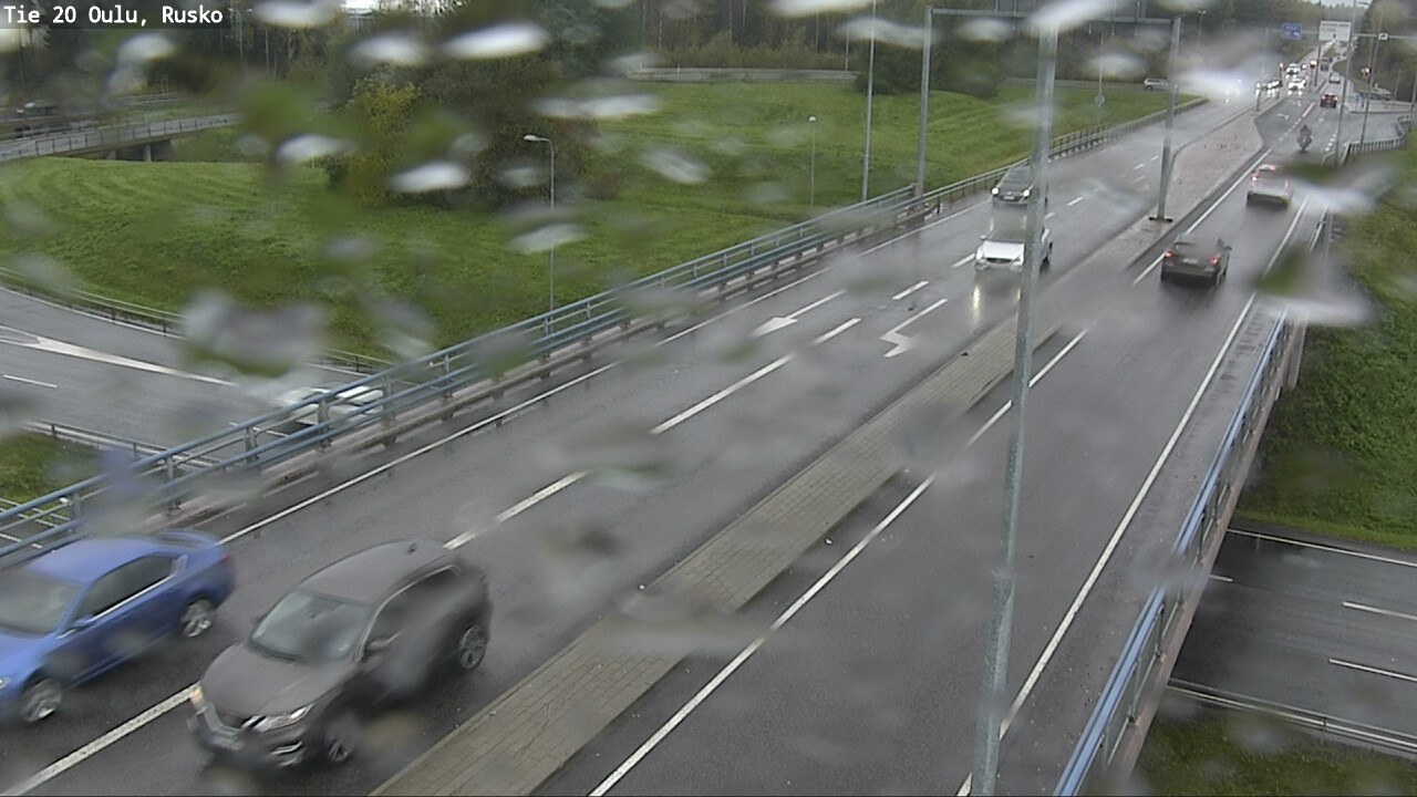 Weather Camera Image Väg 20 Uleåborg, Rusko, Oulu, Pohjois-Pohjanmaa