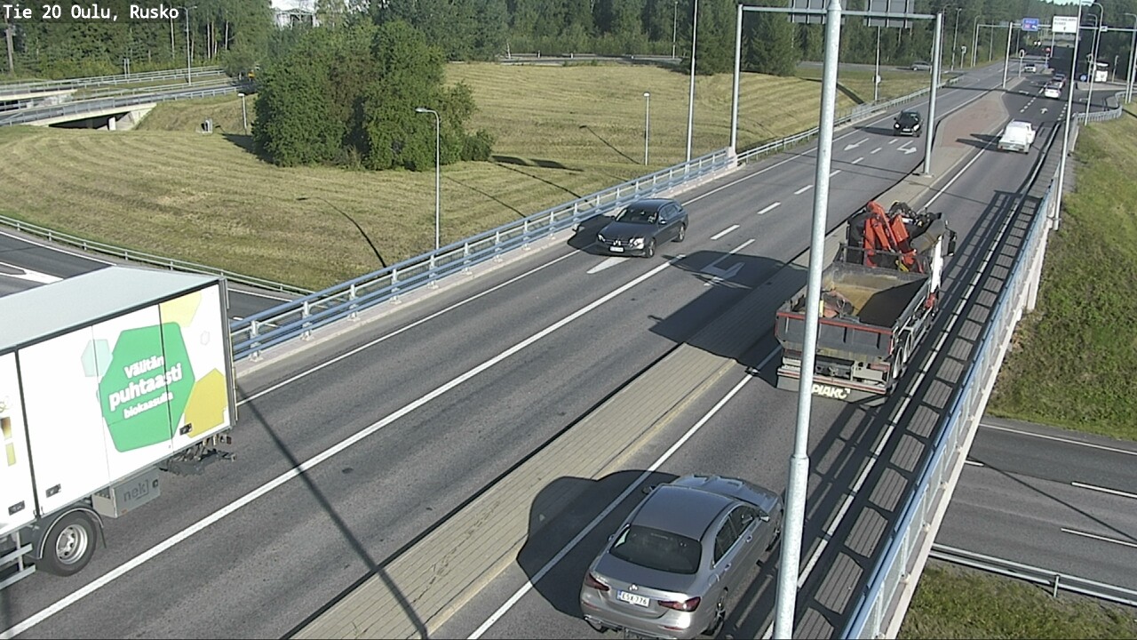Kelikamerat Kuva Tie 20 Oulu, Rusko, Oulu, Pohjois-Pohjanmaa