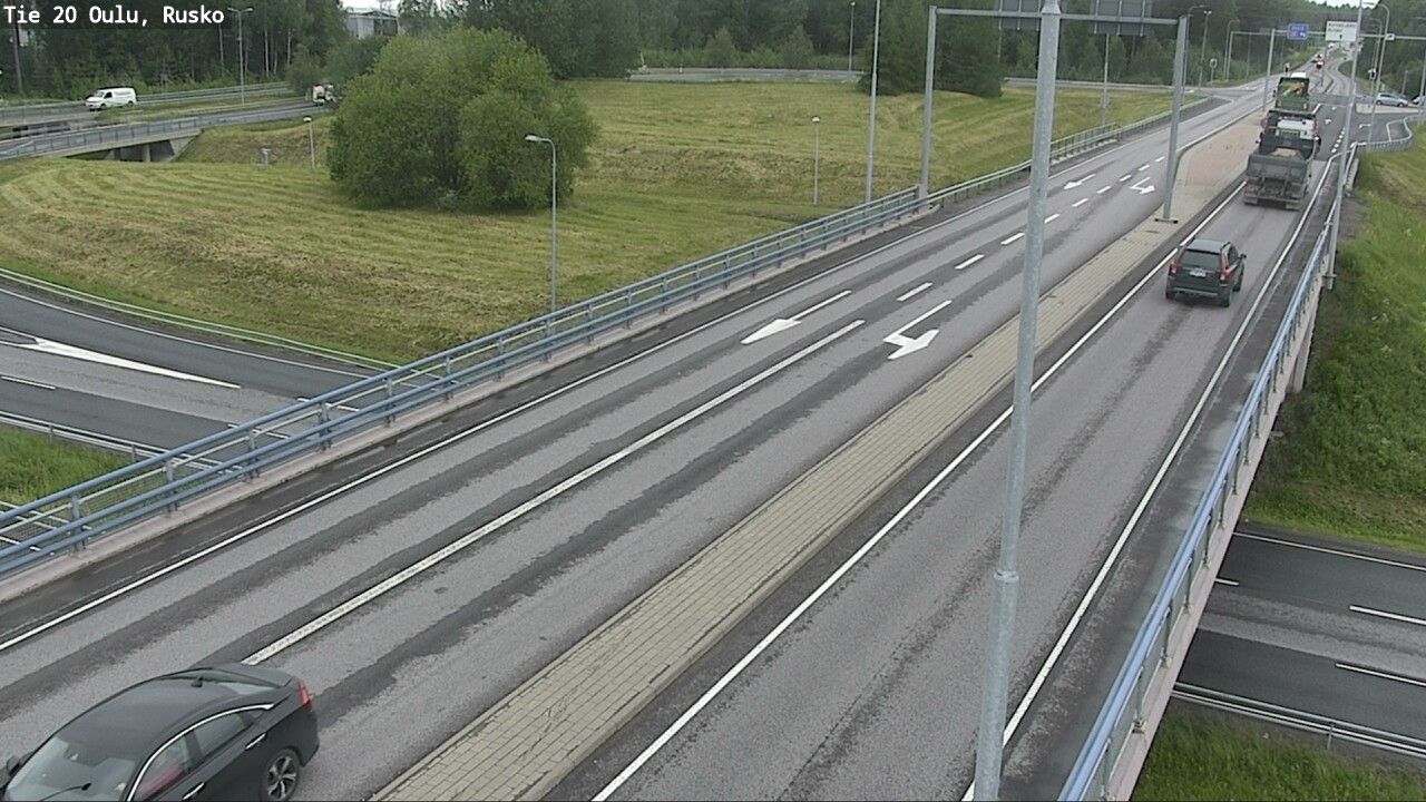 Weather Camera Image Road 20 Oulu, Rusko, Oulu, Pohjois-Pohjanmaa