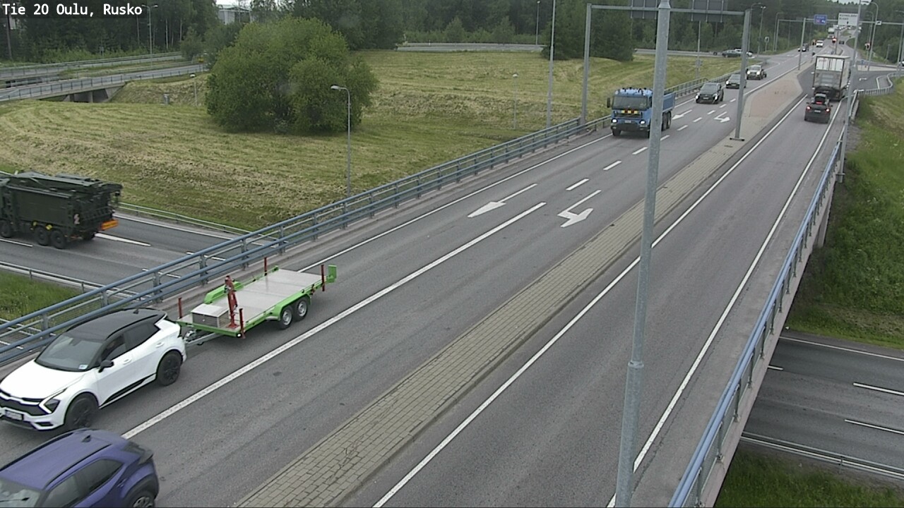 Kelikamerat Kuva Tie 20 Oulu, Rusko, Oulu, Pohjois-Pohjanmaa