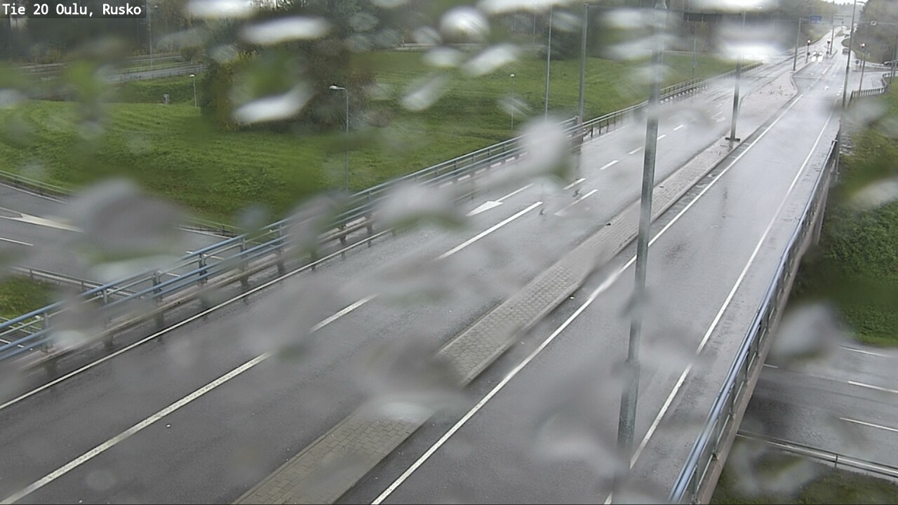 Weather Camera Image Väg 20 Uleåborg, Rusko, Oulu, Pohjois-Pohjanmaa