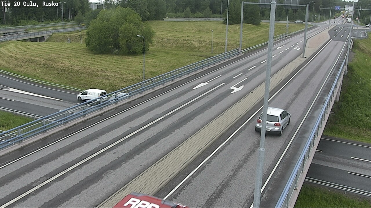 Weather Camera Image Road 20 Oulu, Rusko, Oulu, Pohjois-Pohjanmaa