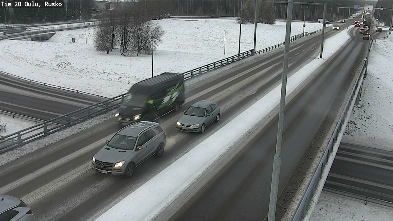 Weather Camera Image Road 20 Oulu, Rusko, Oulu, Pohjois-Pohjanmaa