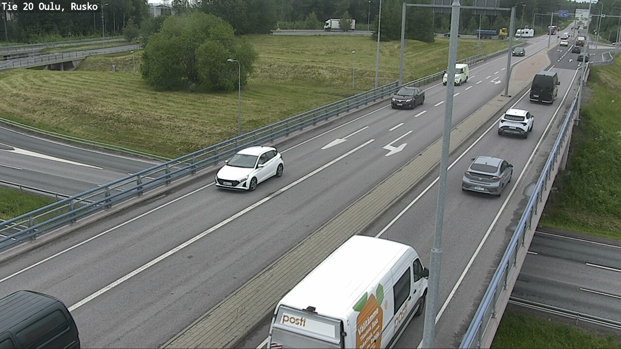 Weather Camera Image Road 20 Oulu, Rusko, Oulu, Pohjois-Pohjanmaa
