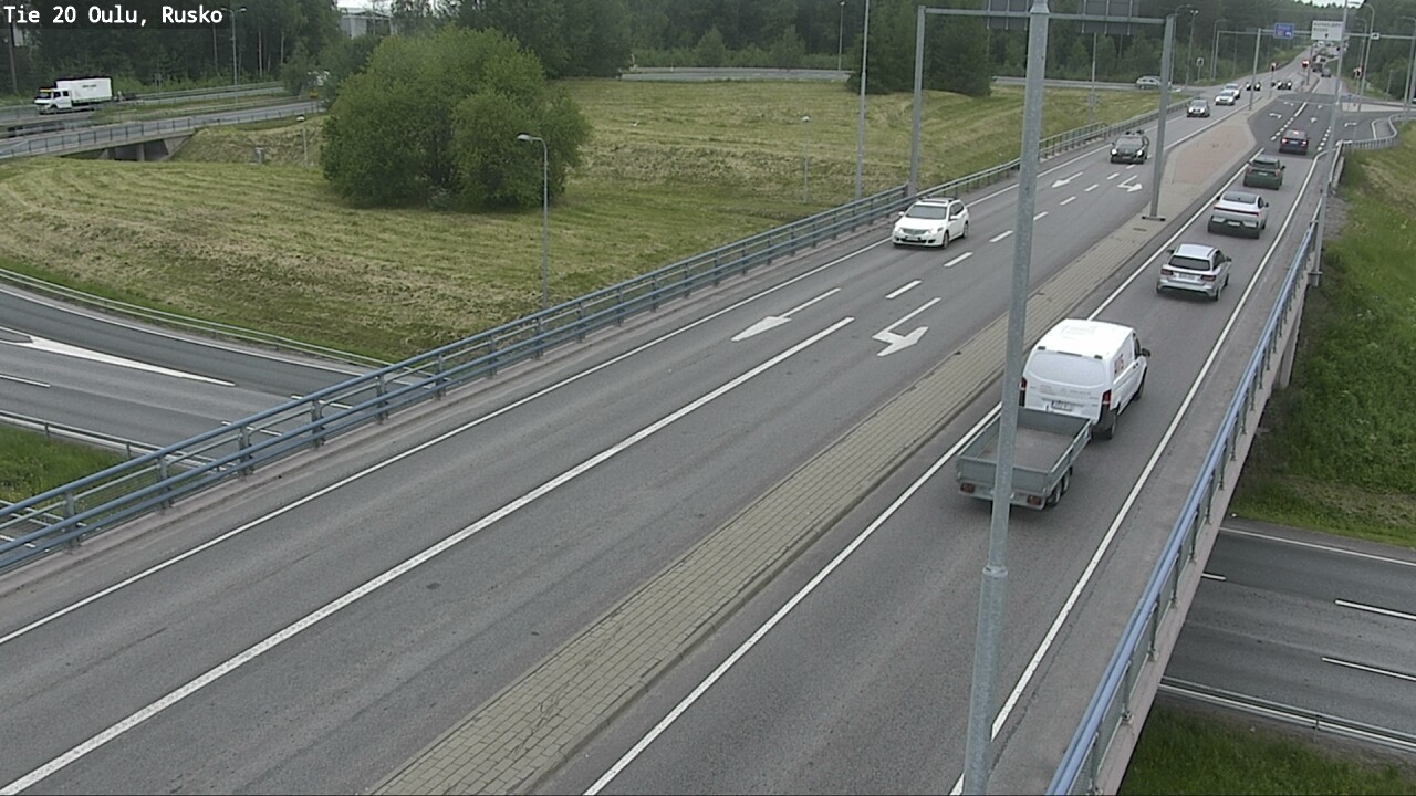 Kelikamerat Kuva Tie 20 Oulu, Rusko, Oulu, Pohjois-Pohjanmaa