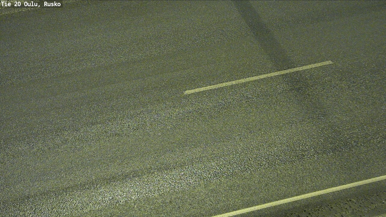 Weather Camera Image Väg 20 Uleåborg, Rusko, Oulu, Pohjois-Pohjanmaa