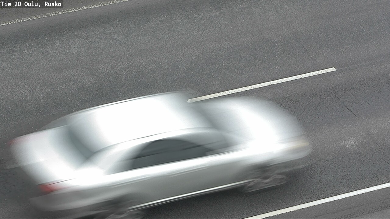Weather Camera Image Road 20 Oulu, Rusko, Oulu, Pohjois-Pohjanmaa