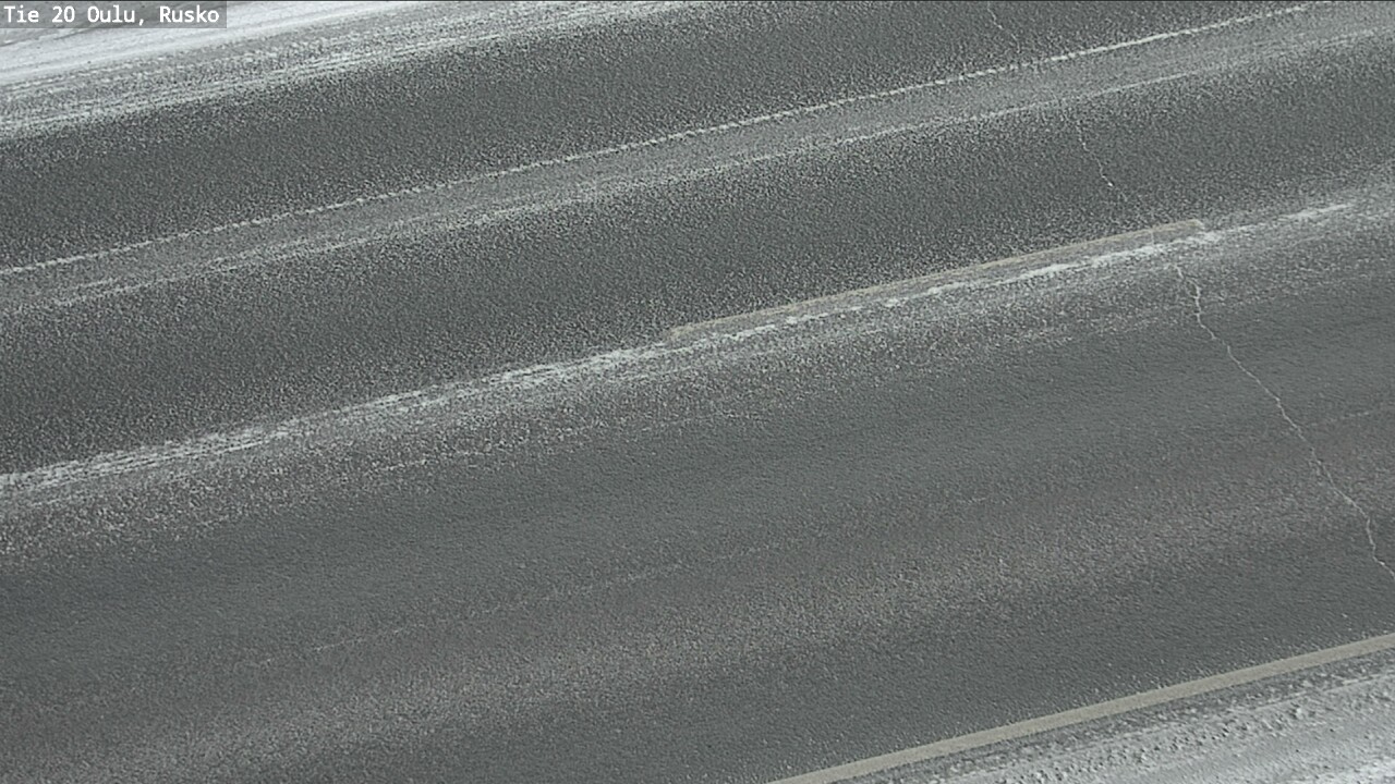 Weather Camera Image Road 20 Oulu, Rusko, Oulu, Pohjois-Pohjanmaa