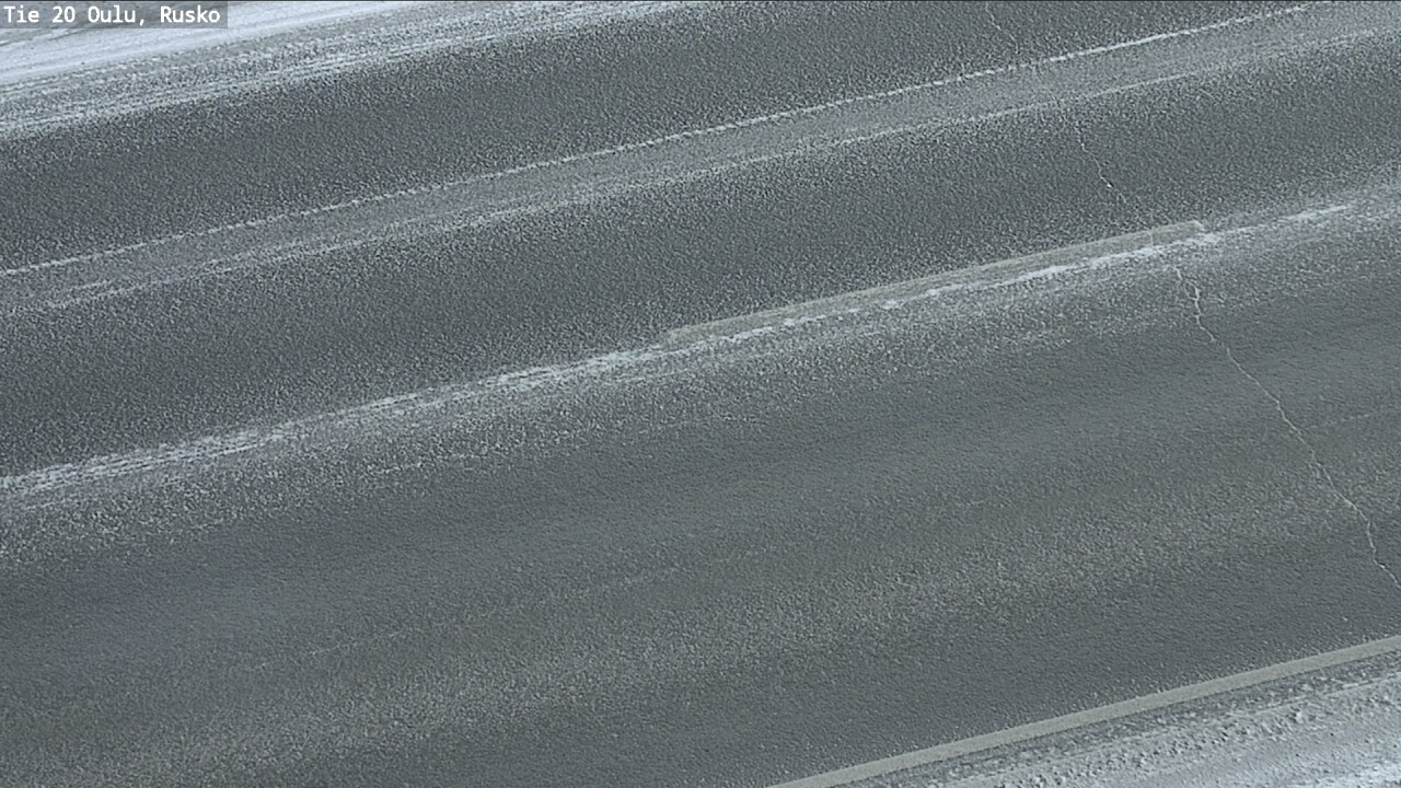 Weather Camera Image Road 20 Oulu, Rusko, Oulu, Pohjois-Pohjanmaa