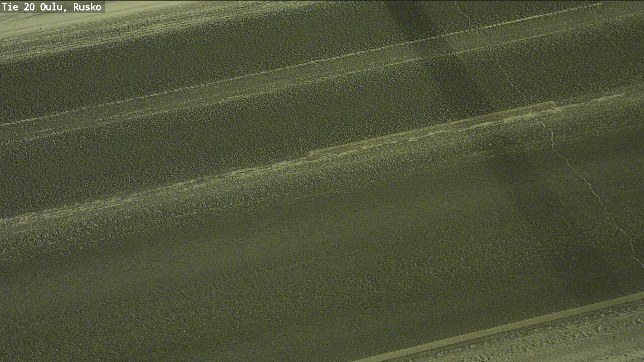 Weather Camera Image Road 20 Oulu, Rusko, Oulu, Pohjois-Pohjanmaa