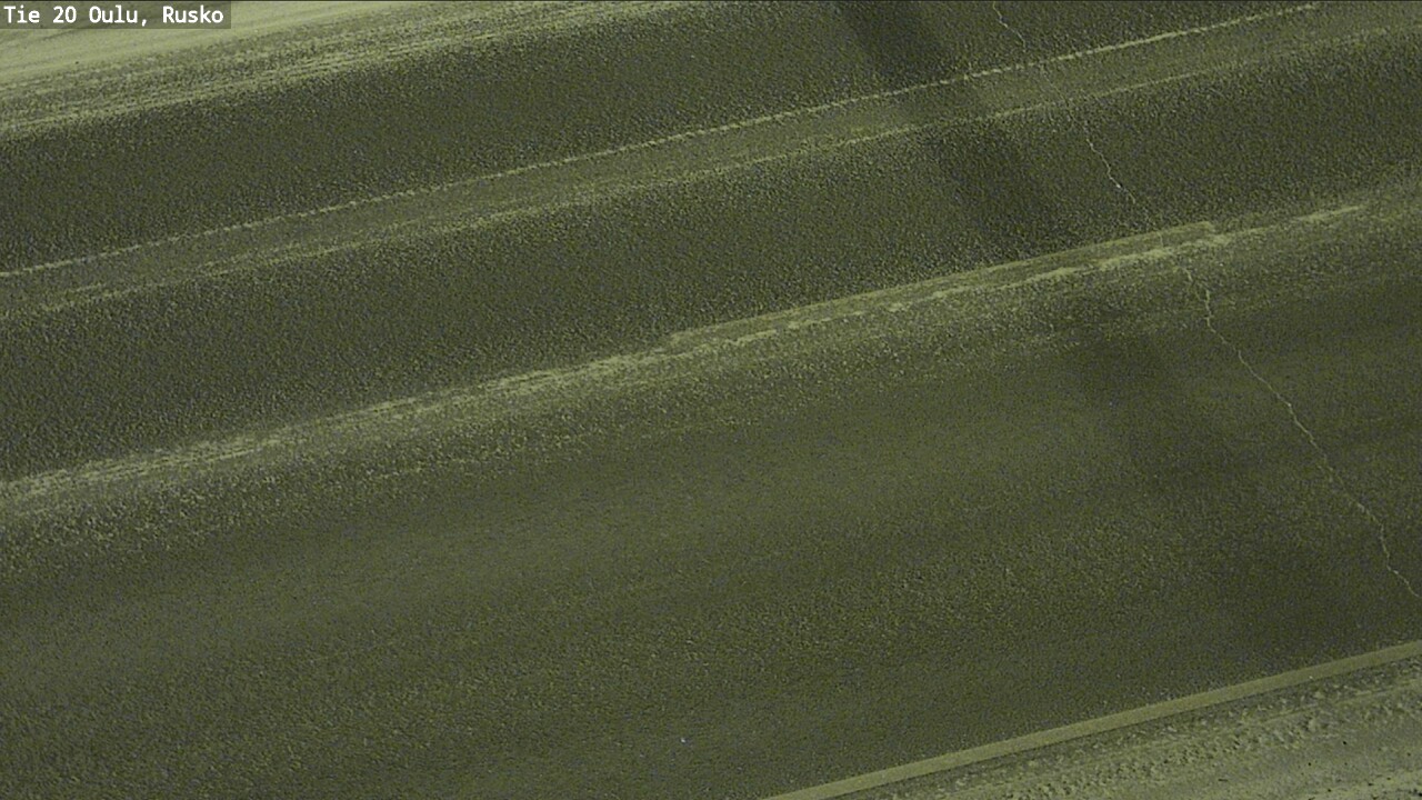 Weather Camera Image Road 20 Oulu, Rusko, Oulu, Pohjois-Pohjanmaa