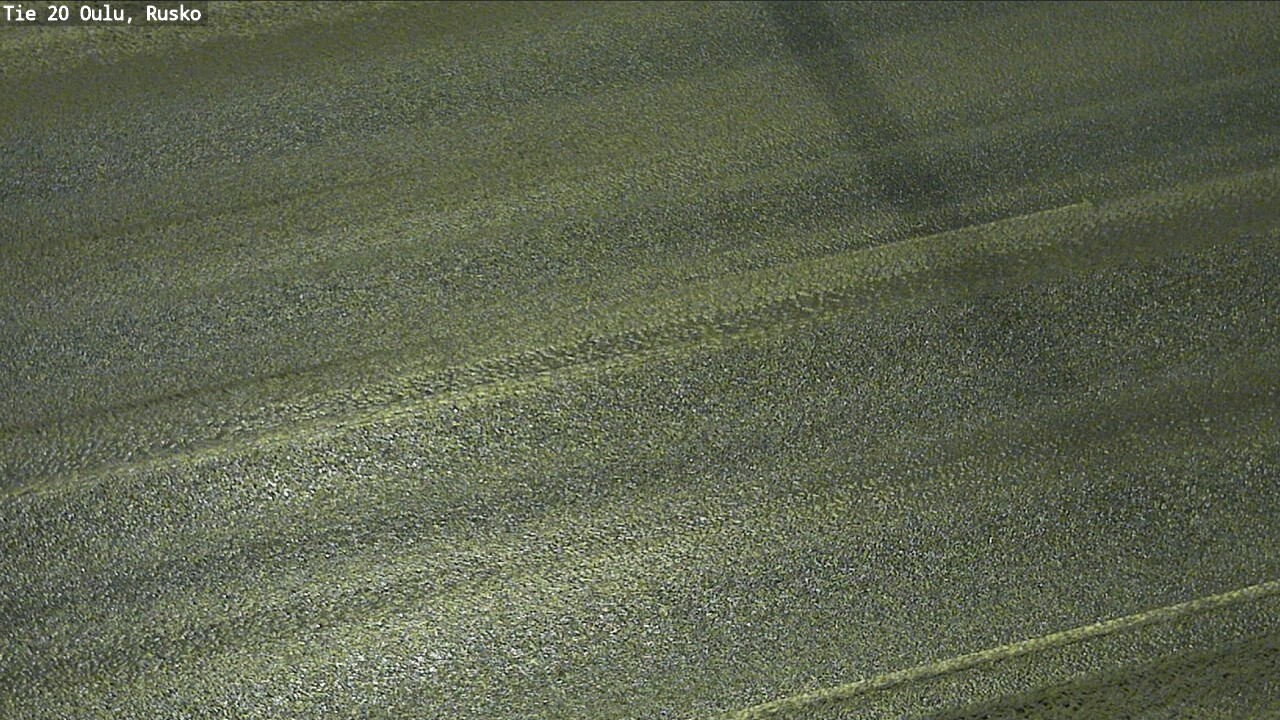 Weather Camera Image Väg 20 Uleåborg, Rusko, Oulu, Pohjois-Pohjanmaa