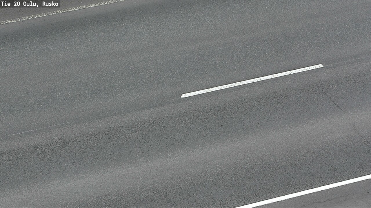 Weather Camera Image Road 20 Oulu, Rusko, Oulu, Pohjois-Pohjanmaa